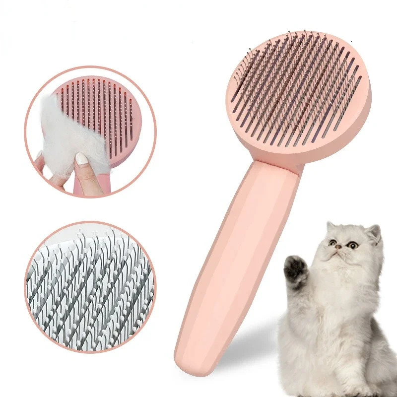Cat hair cleaning and removal brush dog cat grooming tool trimmer 250318