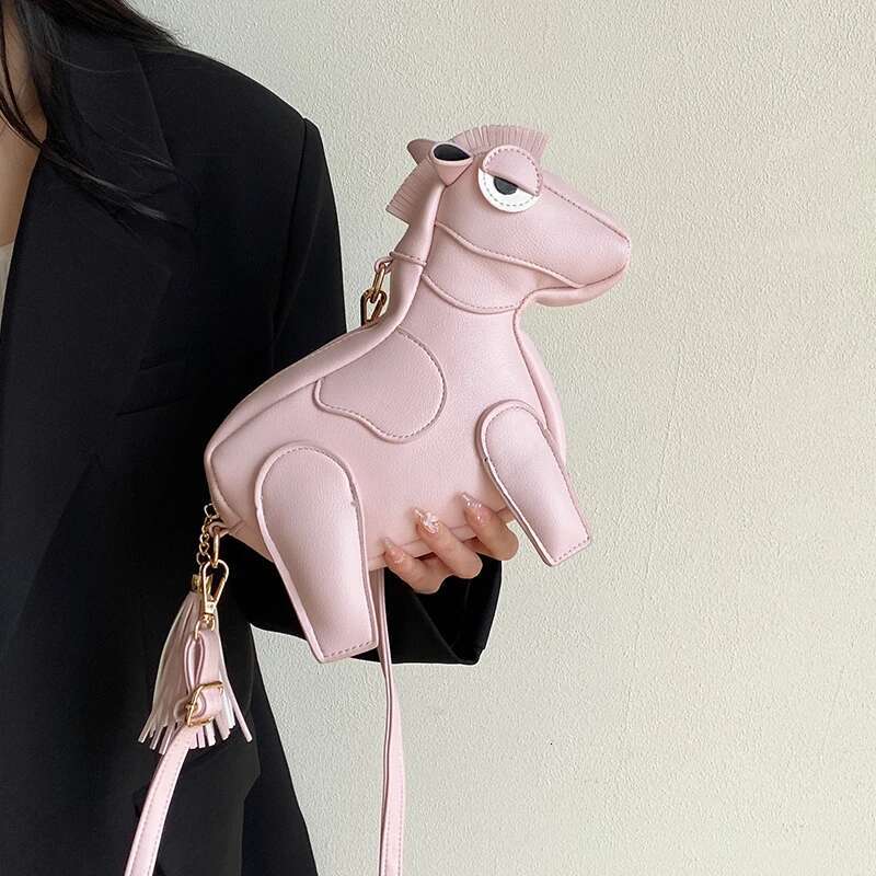 Cartoon Cute Bags For Women 2023 New Fashion Leather Funny Shoulder Woman High Quality Hip Hop Party Doll Crossbody Bag