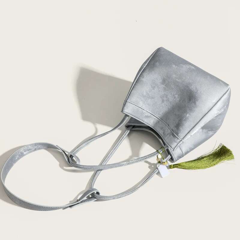 Custom Name Initials Bucket Tote Bags For Women Designer Handbags Purses 2024 New In Fashion Underarm Shoulder Crossbody