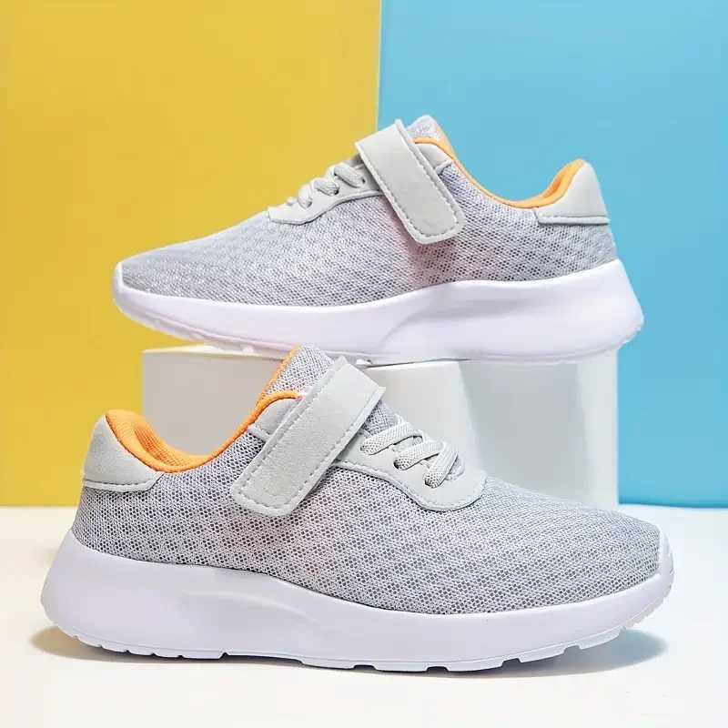 Boys breathable running shoes lightweight girls sports shoes all season outdoor childrens mesh breathable casual shoes W250318