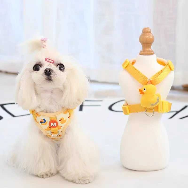 New soft mesh small cat harness and belt set with adjustable vest suitable for pet cats and easy to control puppiesT250318
