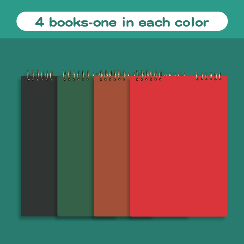 Classic Spiraled Work Log Notebook for Professionals Stylish Retro Look & Quality Craftsmanship