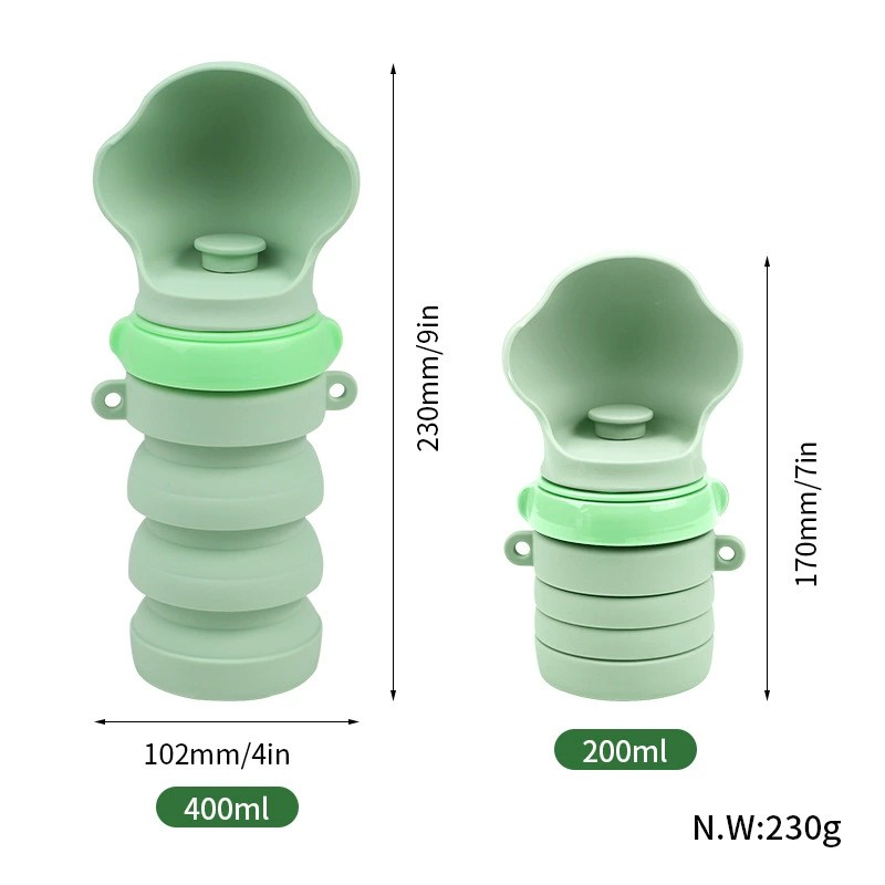 Portable Foldable Pet Cup, Walking Bottle, Dog Outdoor Water Dispenser