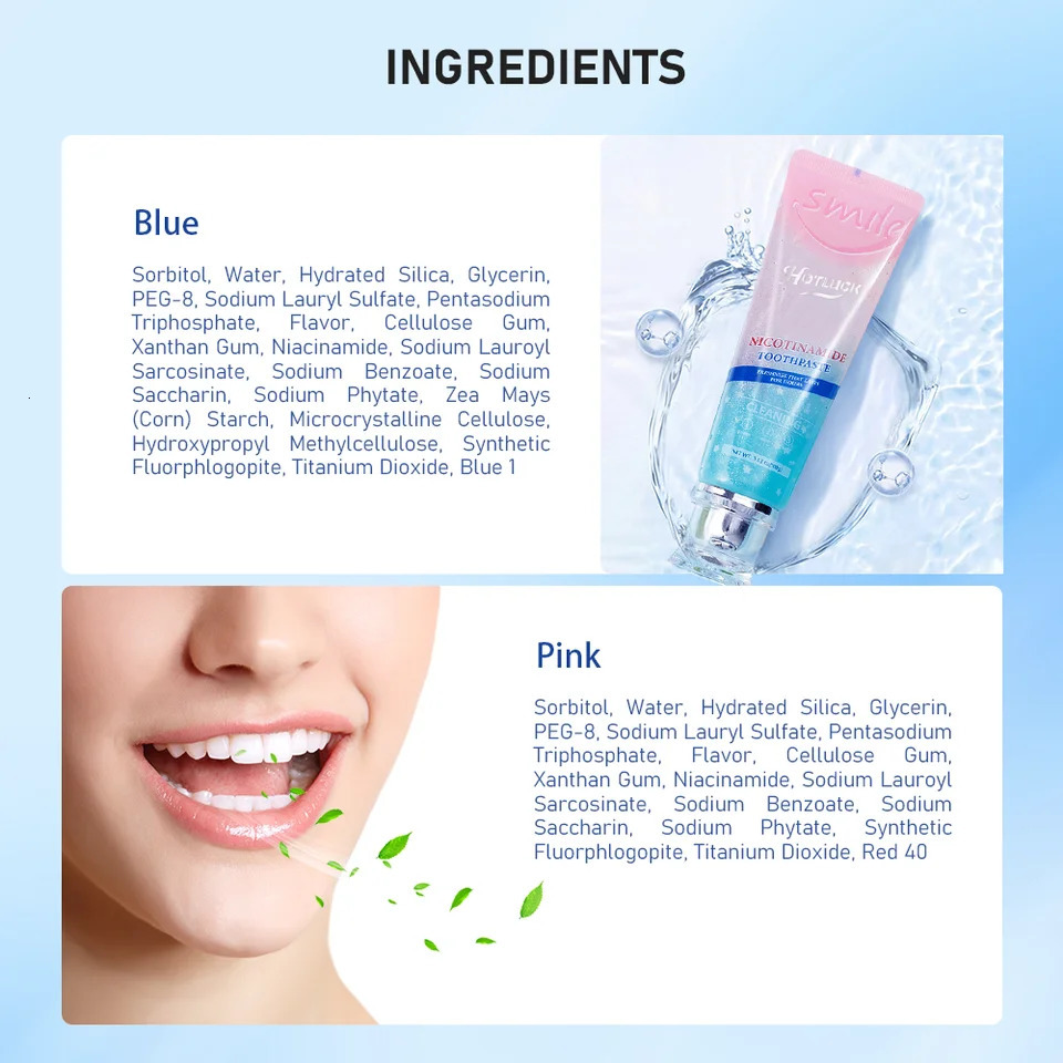 luck Niacinamide Toothpaste Niacinamide Toothpaste Niacinamide Enhanced Toothpaste Triple Niacinamide 250313