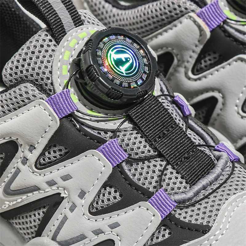 Boys and girls sports shoes childrens outdoor sports hiking shoes childrens anti slip fashion coach unisex hiking shoes W250318