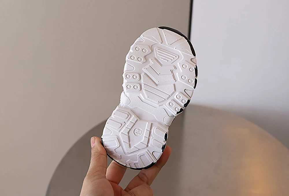 Trend Fashion Childrens Sports Shoes Mesh Breathable Childrens Shoes Suitable for Infants and Girls Ergonomic Anti slip Childrens Sports Shoes W250318
