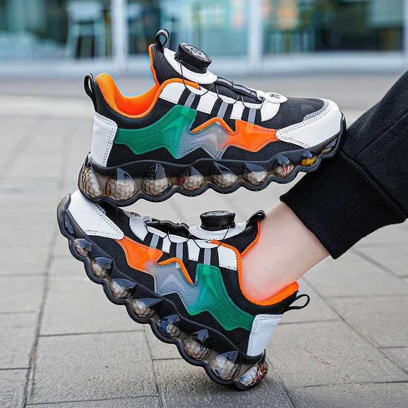 Childrens tennis shoes casual breathable wear-resistant sports baby sports shoes outdoor walking comfortable running shoesXJ250318