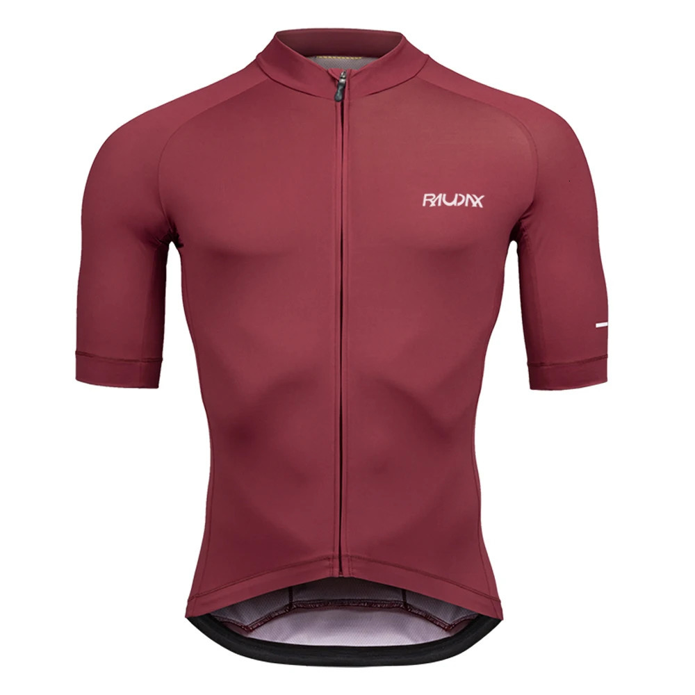 Raudax Cycling Jersey 6 Color Cycling Racing Tops Short Sleeve Bike Jersey Road Cycling Shirts Summer Bicycle Jerseys 250314
