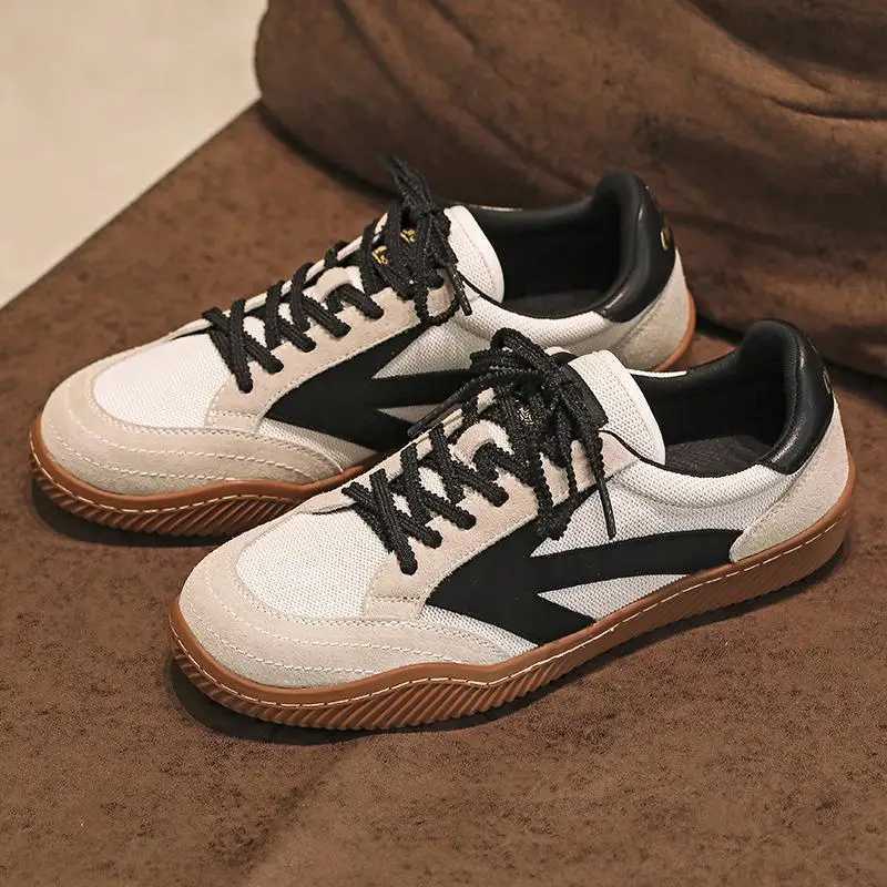 Mens casual shoes low top sports tennis shoes outdoor lace uppers designer sports shoes German training baseball shoes Y250318