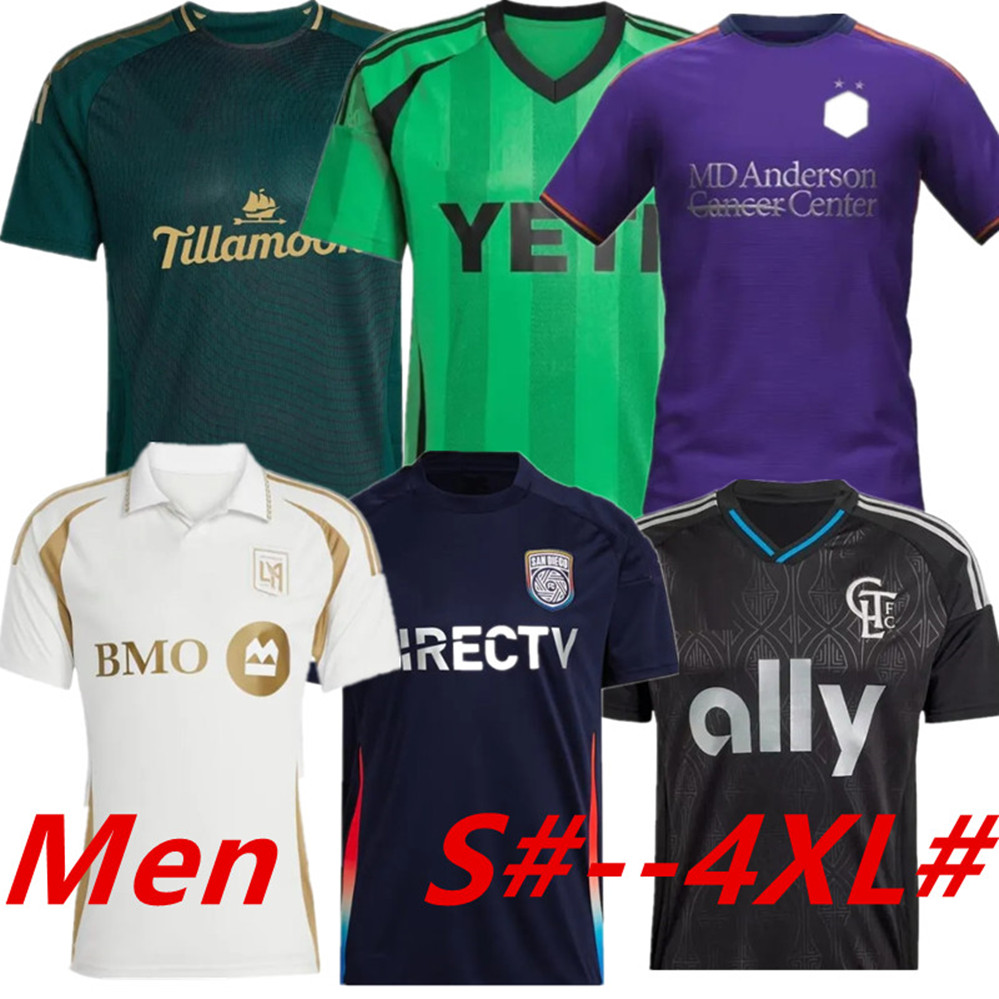 2025 2026 Football Club jerseys H LOZANO 24 25 Charlott LAFC Adult Footballer Columbus Atlant G. MARTINEZ Unit MARTNEZ Football Shirt