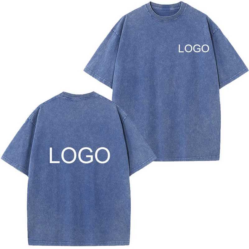 Customized retro T-shirt for men fashionable retro design pure cotton short sleeved T-shirt for women Harajuku Cool Street T-shirt topT250318