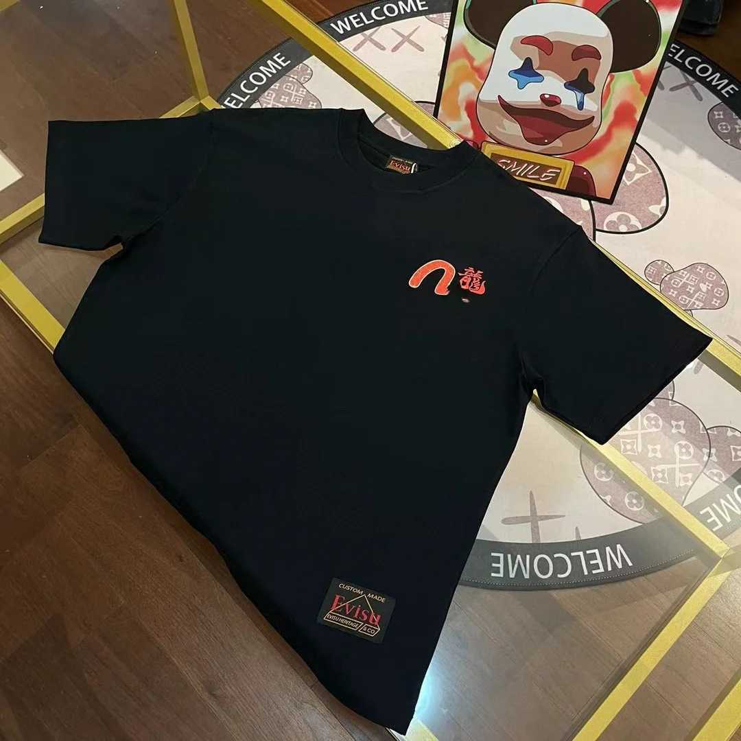 2024 New Japanese Childrens Cotton Short Sleeve T-shirt Summer Mens and Womens Letter Print Breathable Round Neck T-shirt TopT250318
