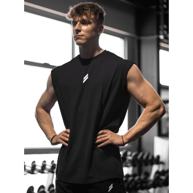 European and American leisure sports quick drying vest for summer 2024 bird eye breathable basketball fitness sleeveless top 250314Z