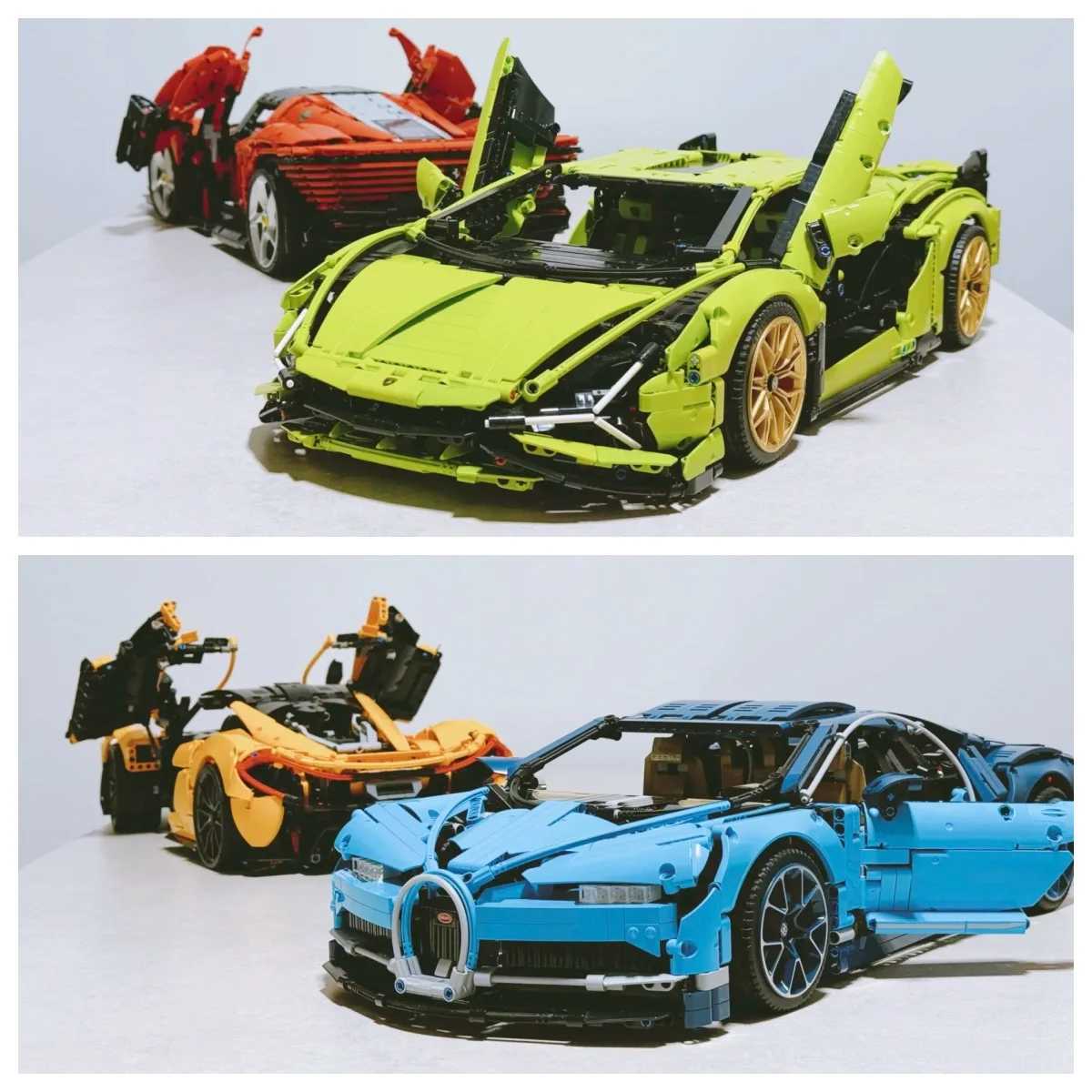 NEW Technical Supercar Model Race Car Building Block Set Assemble Vehicle Toy Adult Diy Collection Childrens Birthday GiftsXJ250318