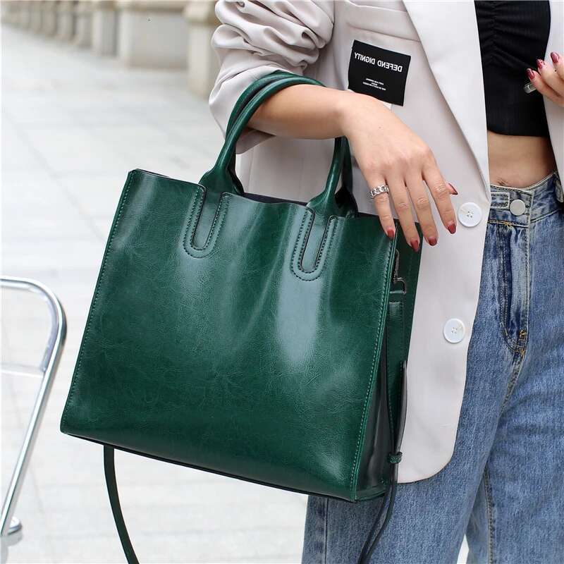 Toptrends Cowhide Genuine Leather Large Tote For Women 2025 Trend Designer A4 Office Shouder Bags Shopper Ladies Handbags