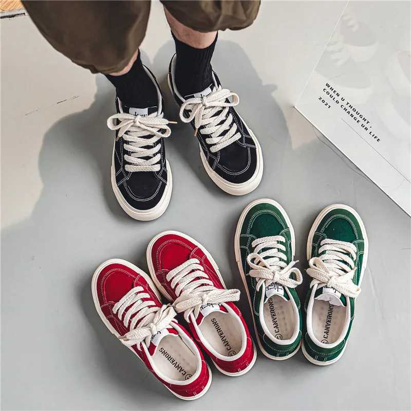 Mens Summer Student Edition Comfortable Non slip Casual Shoes Breathable Youth Wear resistant Solid Color Sports Shoes Y250318