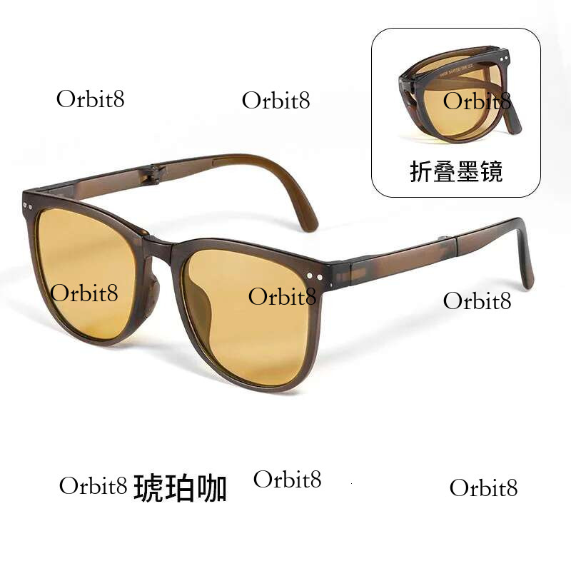 Folding sunglasses, portable, ultra light sun UV protection, sunglasses for both men and women
