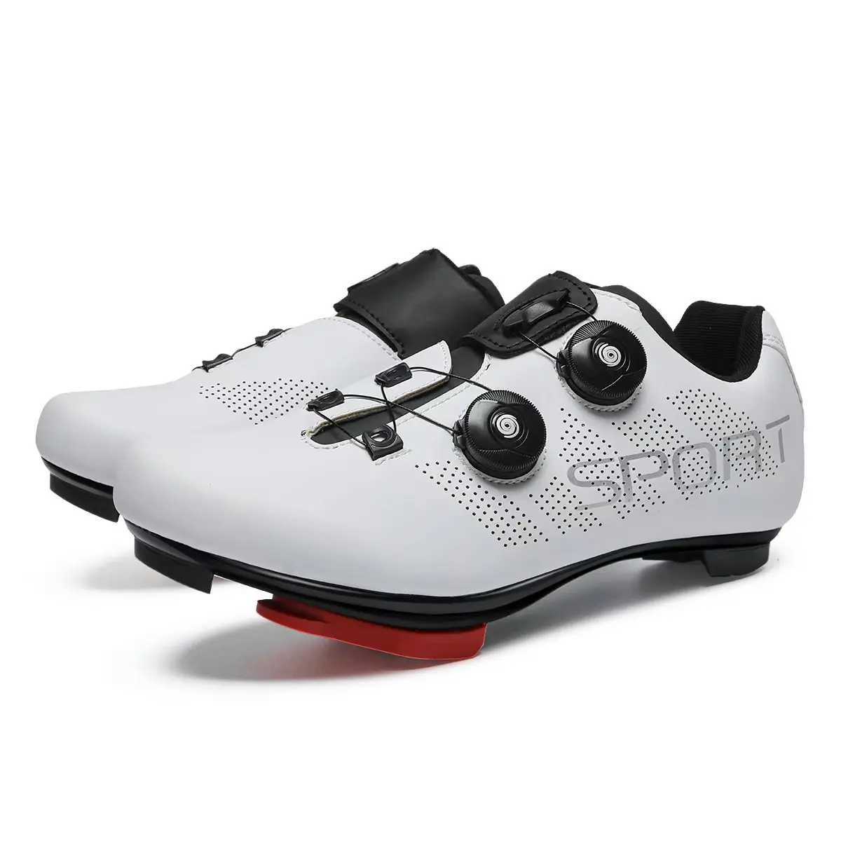 Mens and womens cycling shoes are compatible with Peloton indoor cycling pedals and come pre installed with Delta Anti sl appearanceXJ250319
