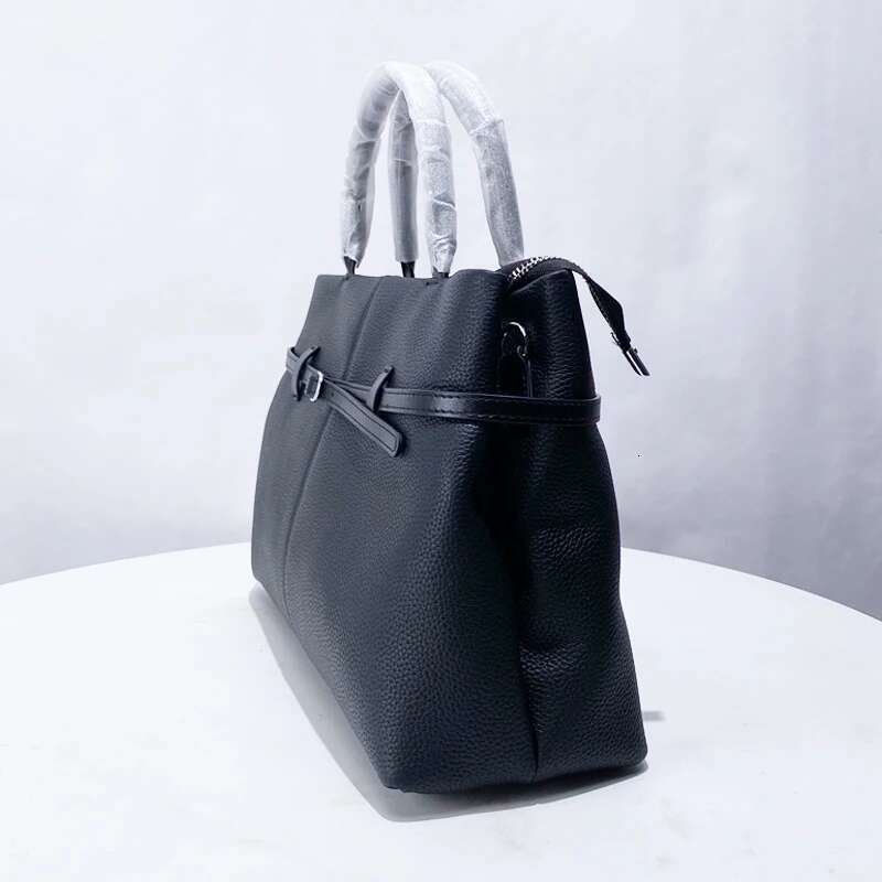 Genuine Leather Tote Bags For Women Designer Handbags Purses New In Vintage Large Capacity Briefcase Shoulder Crossbody