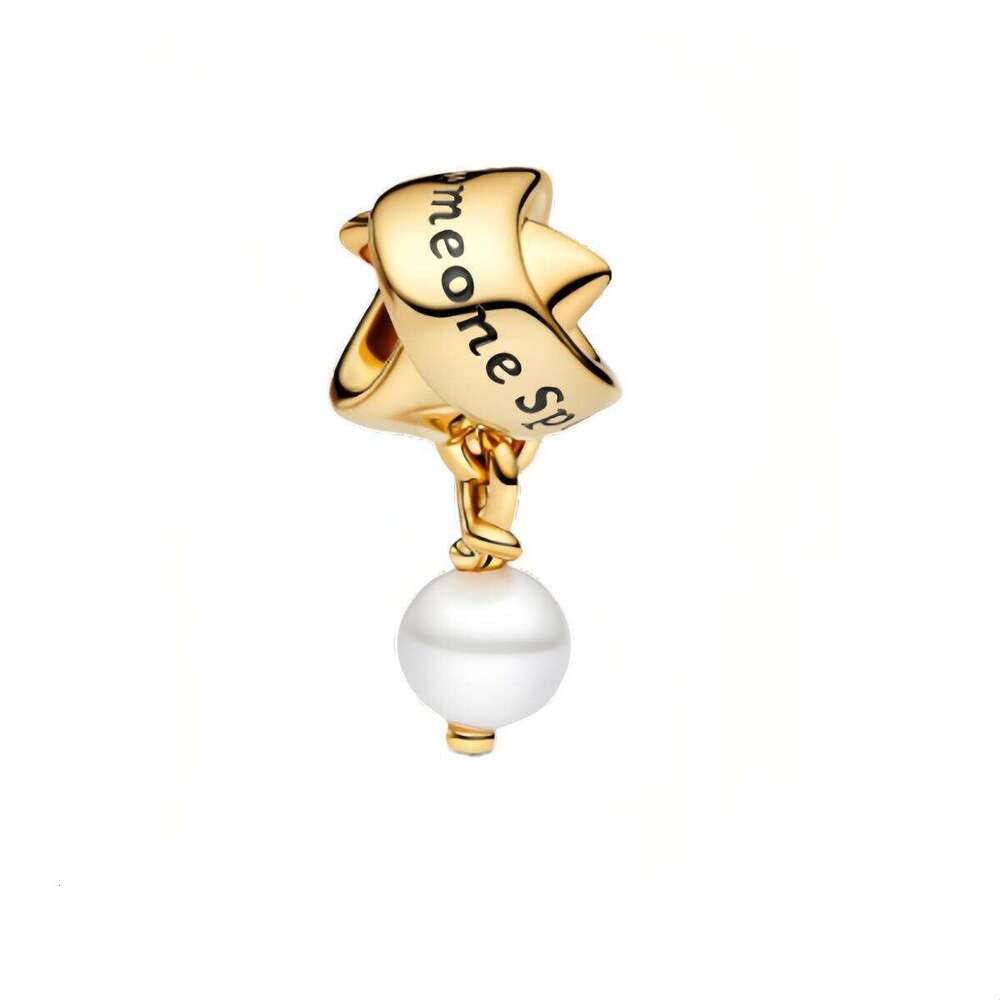 2024 Gold Colored Beads For Women Charm Jewelry Making Free Shipping Butterfly Knot Star Bracelet Accessories Personality