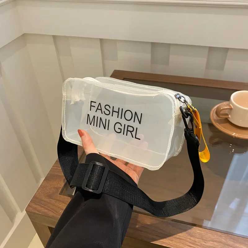 Fi letter printing shoder messenger bag versatile ins foreign style small square bag Z250318