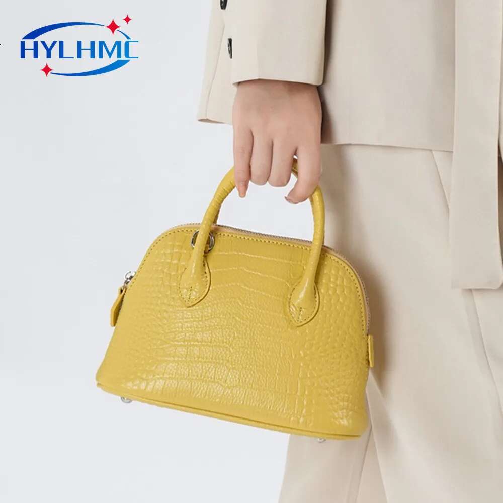 Crocodile Pattern Leather Purses Women's Handbags Small Shoulder Crossbody Bag Girls Fashion Portable Shell Bags