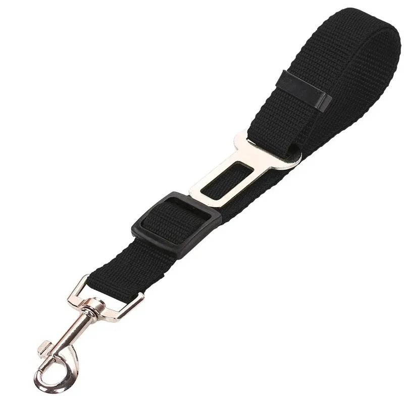 Adjustable Pet Dog Cat Car Safety Seat Belt Nylon Lead Leash Harness for Pet Puppy Kitten Vehicle Security Leash 45-72cm