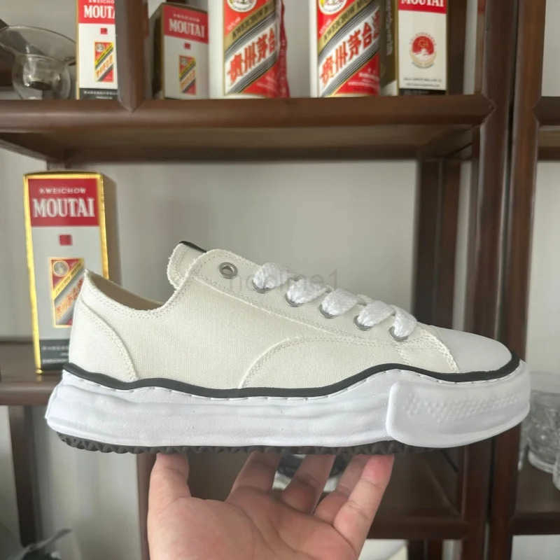 Peters OG Sole Low Cut Men Wen Designer Shoes Casual Black White Sneakers Canvas Running Shoes Z250318