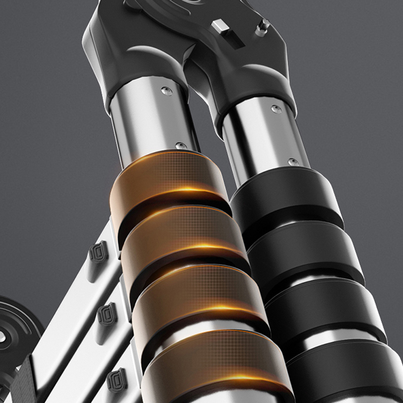 Arashi Series Aluminum Home Ladder - Versatile Height Adjustable for Easy Use