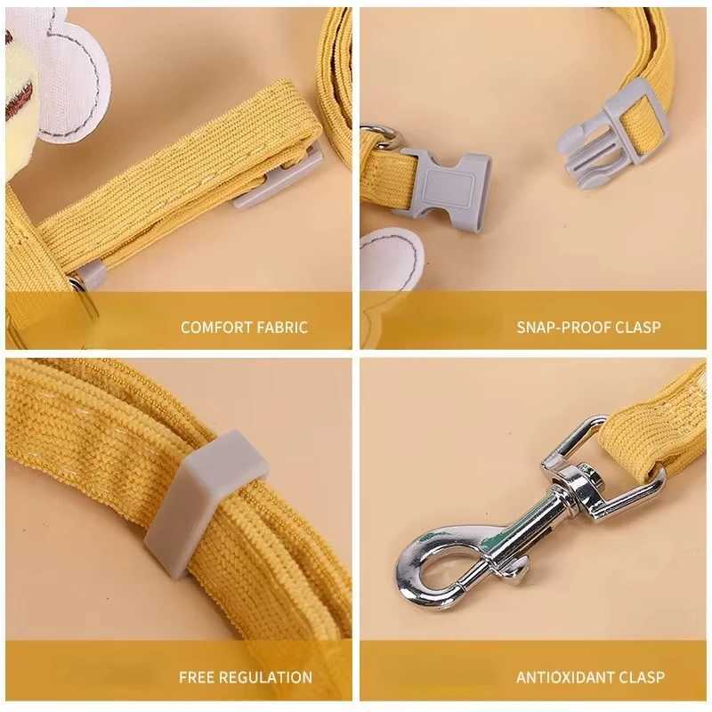 Cat Strap Set Adjustable Mesh Dog Strap Cartoon Tank Top Pet Walk Led Lead Leash Suitable for Small and Medium Sized Dogs Cats and KittensT250318