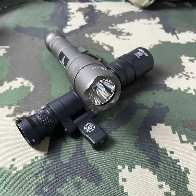 Sotac Tactical Air Gun SF M640 M640DF Light Outdoor Rifle Flashlight Weapon LED Light Accessories 20mm Rail X250318