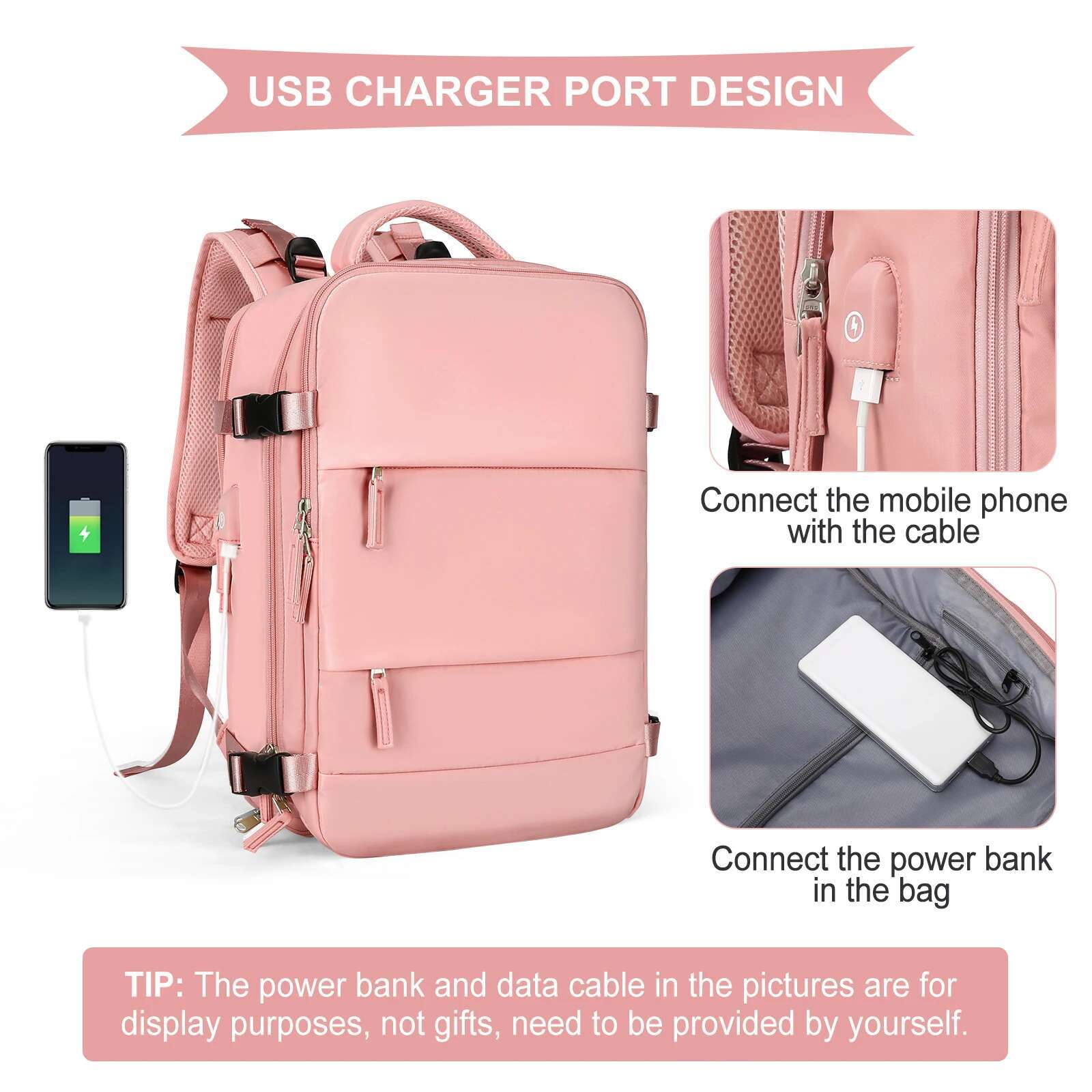 Women Travel Wizzair Cabin Backpack 40X30x20 Airplane, Large Capacity Waterproof Casual Bag Suitcase Laptop Backpacks