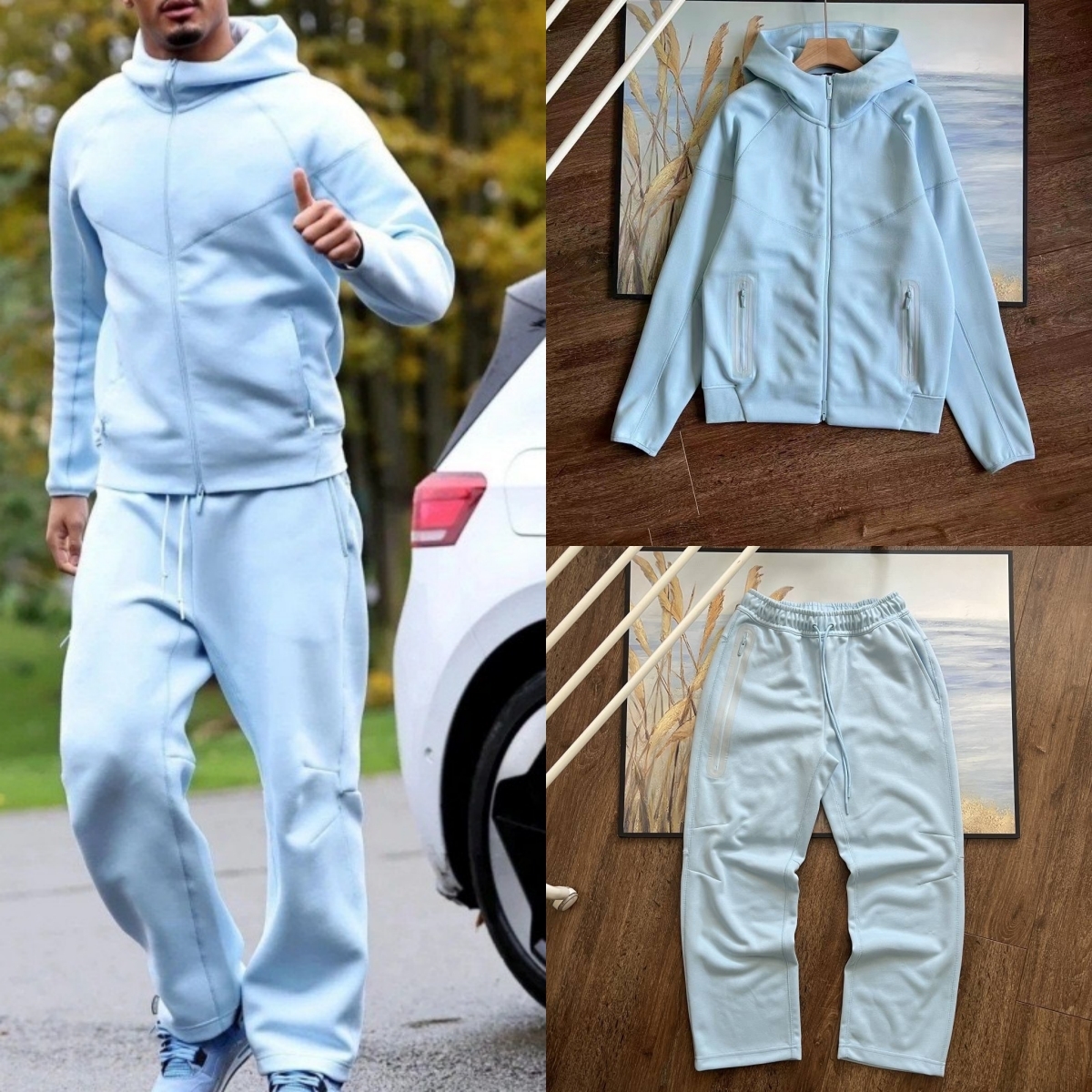 Mens Designer Sports Tracksuit Nocta Zip Hoodie Pants puffer Set Two Piece Suit Woman hooded sweater Techfleece Trousers Track suits Bottoms Running Joggers