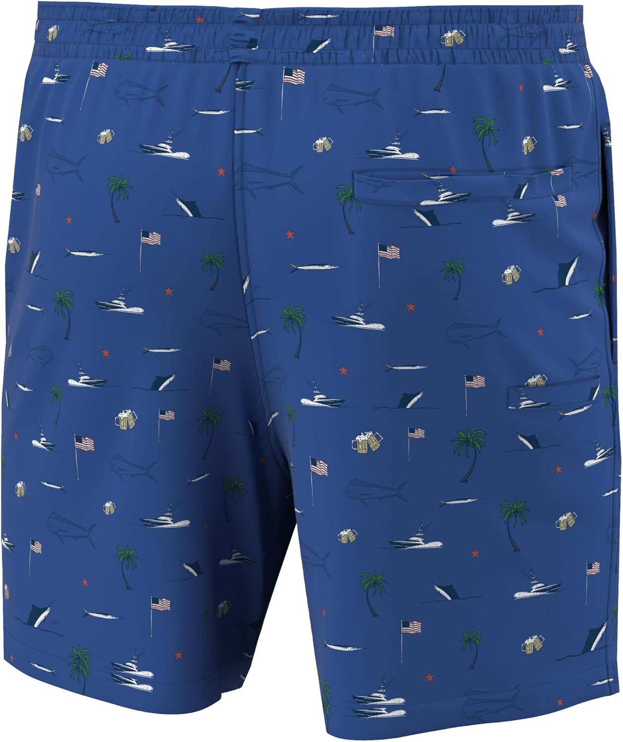 Men's Kc Scott Patterned Volley Shorts, Boardshorts Fashion print