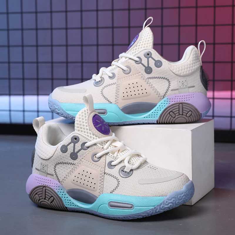 Autumn and Winter Childrens Sports Shoes Snow Boots Childrens Sports Shoes Boys and Girls Basketball Shoes Brand Casual Shoes Fashion Sports Shoes W25