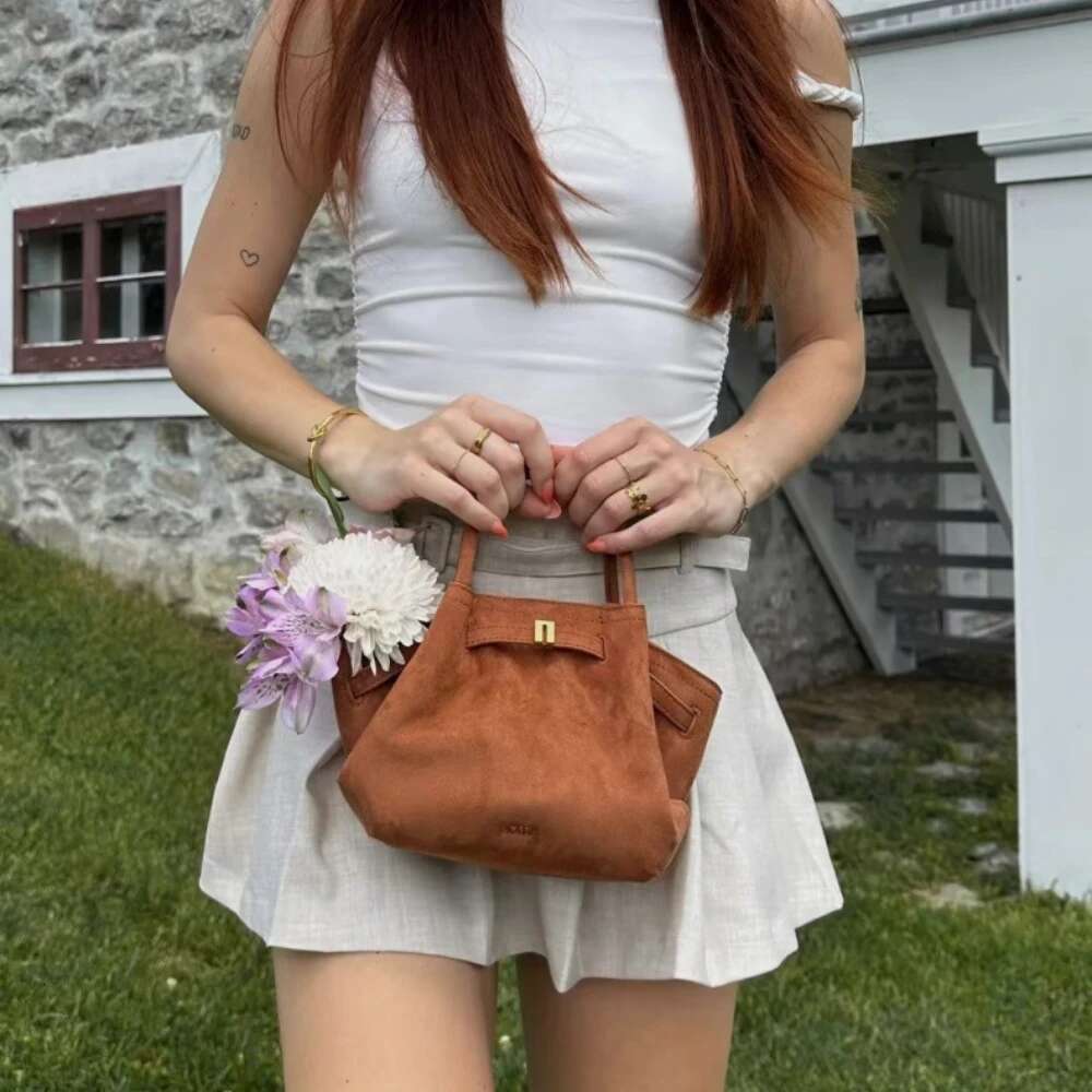 JW PEI Small Dumpg Women's Underarm Waist Simple Handbag Girlfriends Gift Niche Design Premium Brand Bag