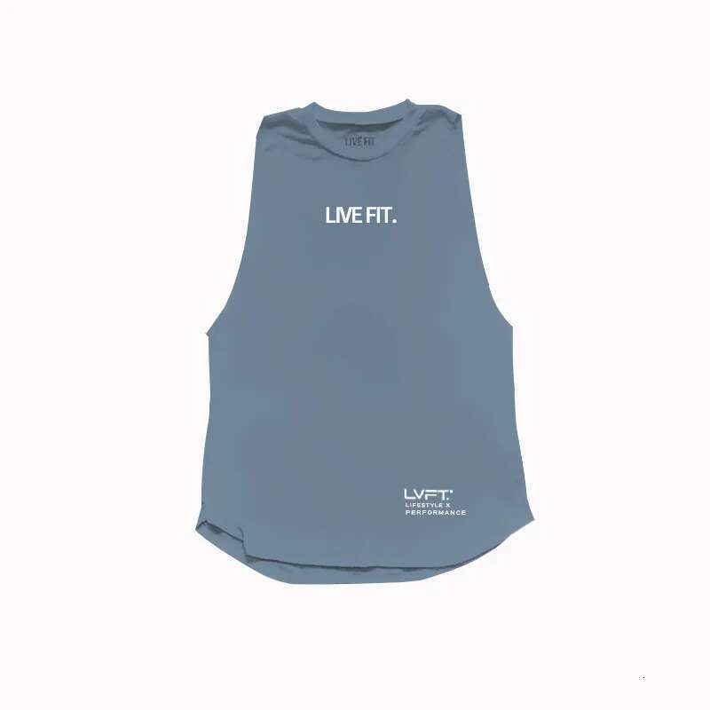 Summer Men's Trend Muscle Vest Sports Fiess Running Casual Breathable Workout Sleeveless Tank Top Gyms Bodybuilding Clothing
