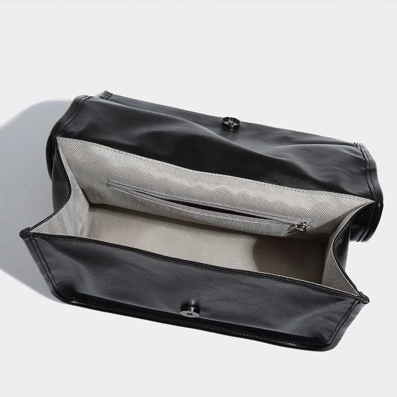 Sle Messenger Bags For Wen Luxury Designer Handbag And Purse 2024 New In PU Vintage Sequi Chain Underarm Shoder Z250318