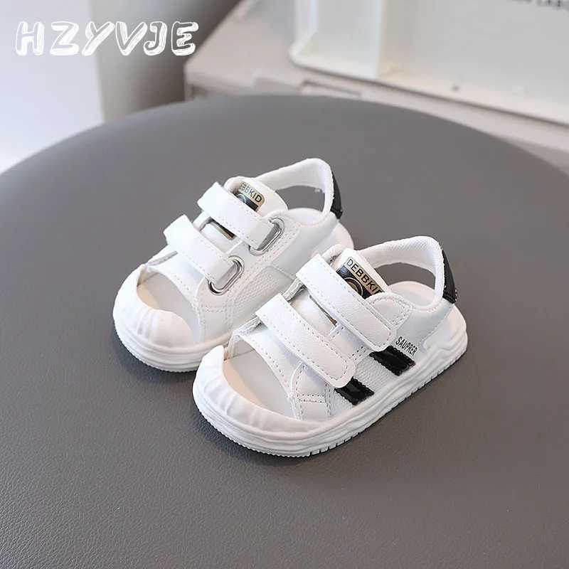 Summer Baby Sandals 2024 Childrens Trend Fashion Preschool Baby Boys and Girls Non slip Soft soled Walking Shoes W250318