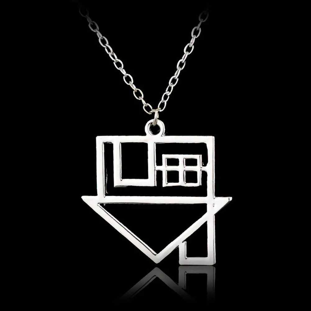 Neighbor rock music pendant necklace jewelry to give to friend W250318