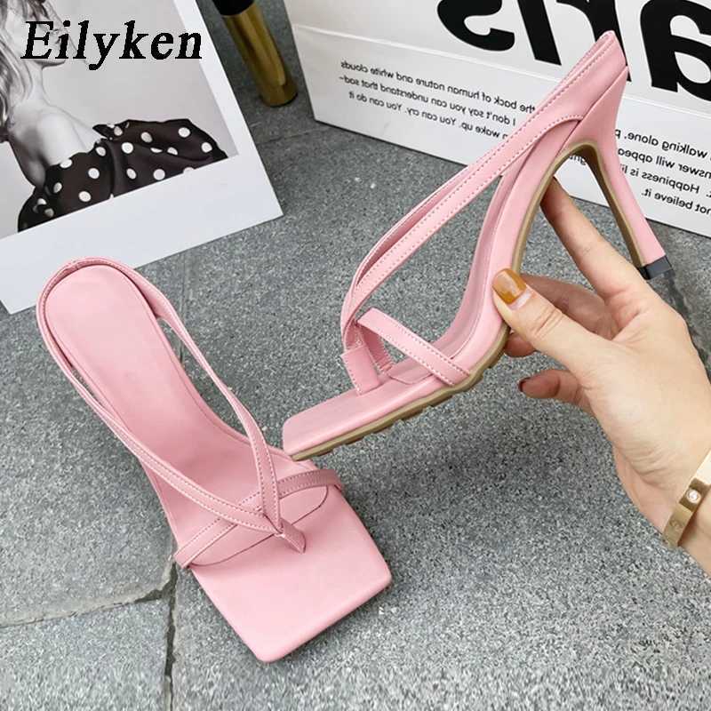 Similar 2025 New Slipper High H Shoes Fall B Street Look Fems Square Toe Clip- Strappy Win Sandals Slides Y250317