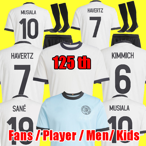 25 26 125th Germany 2025 125 Year Anniversary soccer jerseys Kit Women Euro Away home football shirts fans player men kids sets
