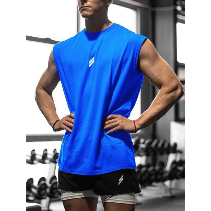 European and American leisure sports quick drying vest for summer 2024 bird eye breathable basketball fitness sleeveless top 250314Z
