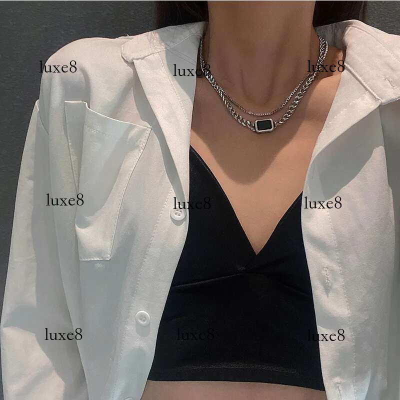 2022 Fashion Unisex Multilayer Hip Hop Long Chain For Women Men Jewelry Gifts Key Cross Pendant Necklace Accessories