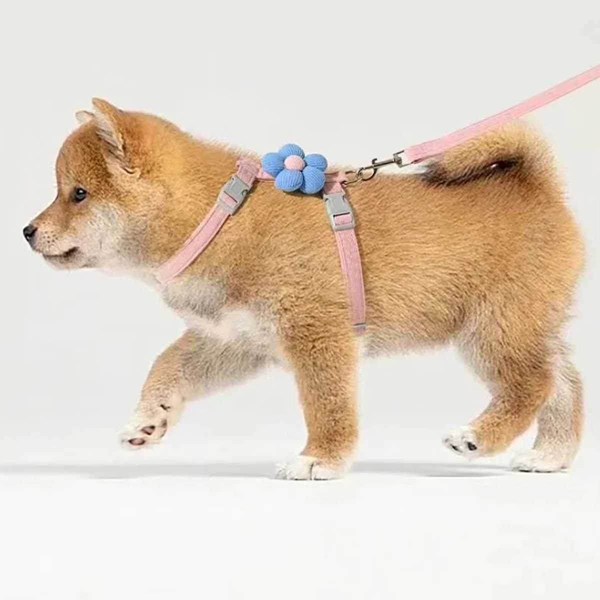 Cat Strap and Belt Set Adjustable Dog Strap for Small Dog Straps Breathable Pet StrapsT250318