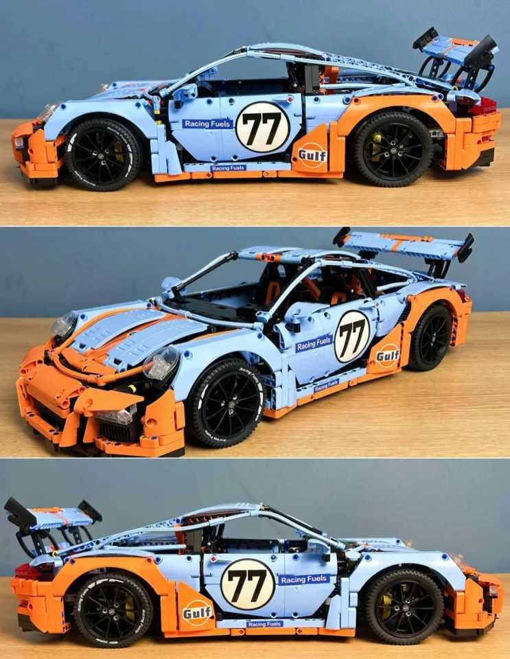 2025 2703PCS FIT 42056 Technology Supercar High tech Model Set Building Blocks Education Puzzle Toys Gifts W250318