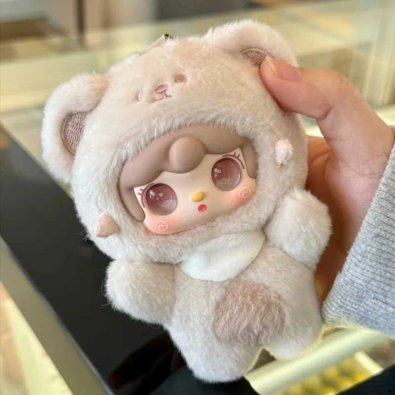 In Stock Yooki Take A Bite Of Bear Series Blind Box Plush Toy With Vinyl Coating Bag Pendant Surprise Gift For Girls Mystery BoxT250318