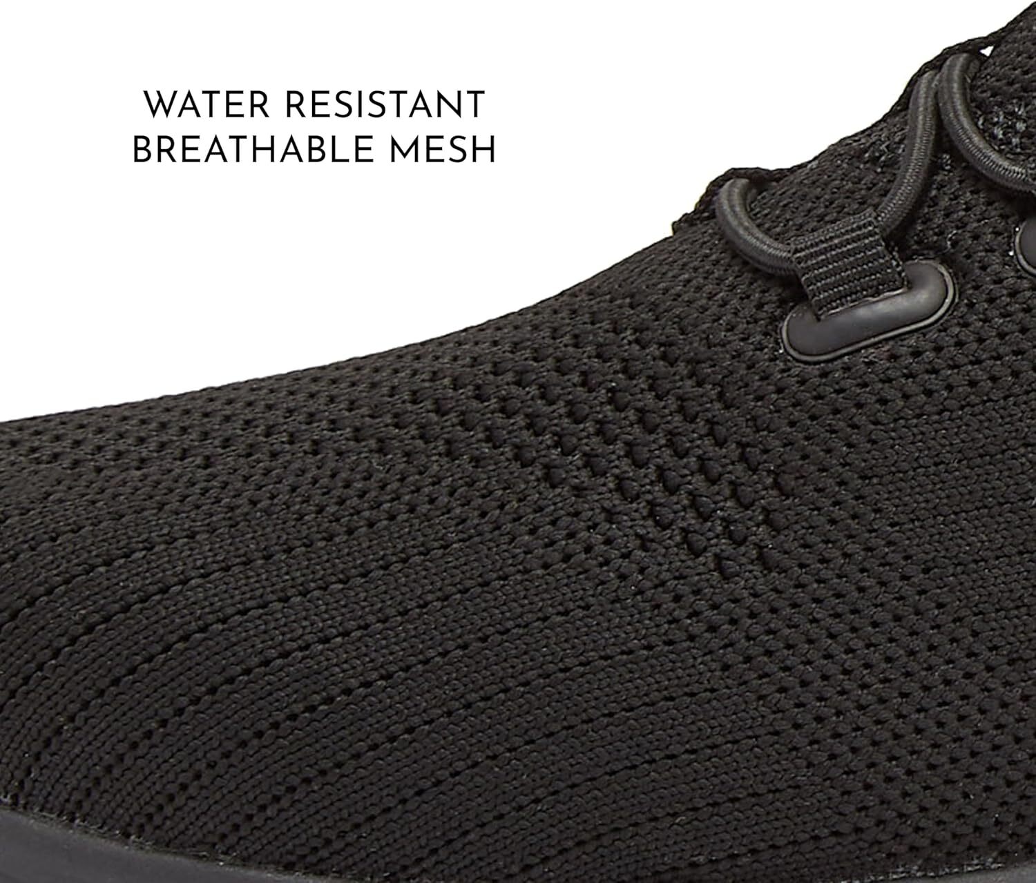 Anchor SR mesh black non slip shoes, suitable for men, waterproof men's work shoes and restaurant or catering service sports shoes - medium or wi