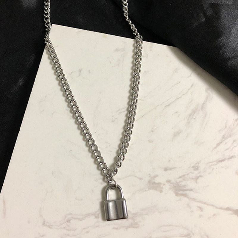 Korean Ins Hollow Cross Pendant Necklace Female Dark Gothic Cold Wind Sweater Chain Jewelry