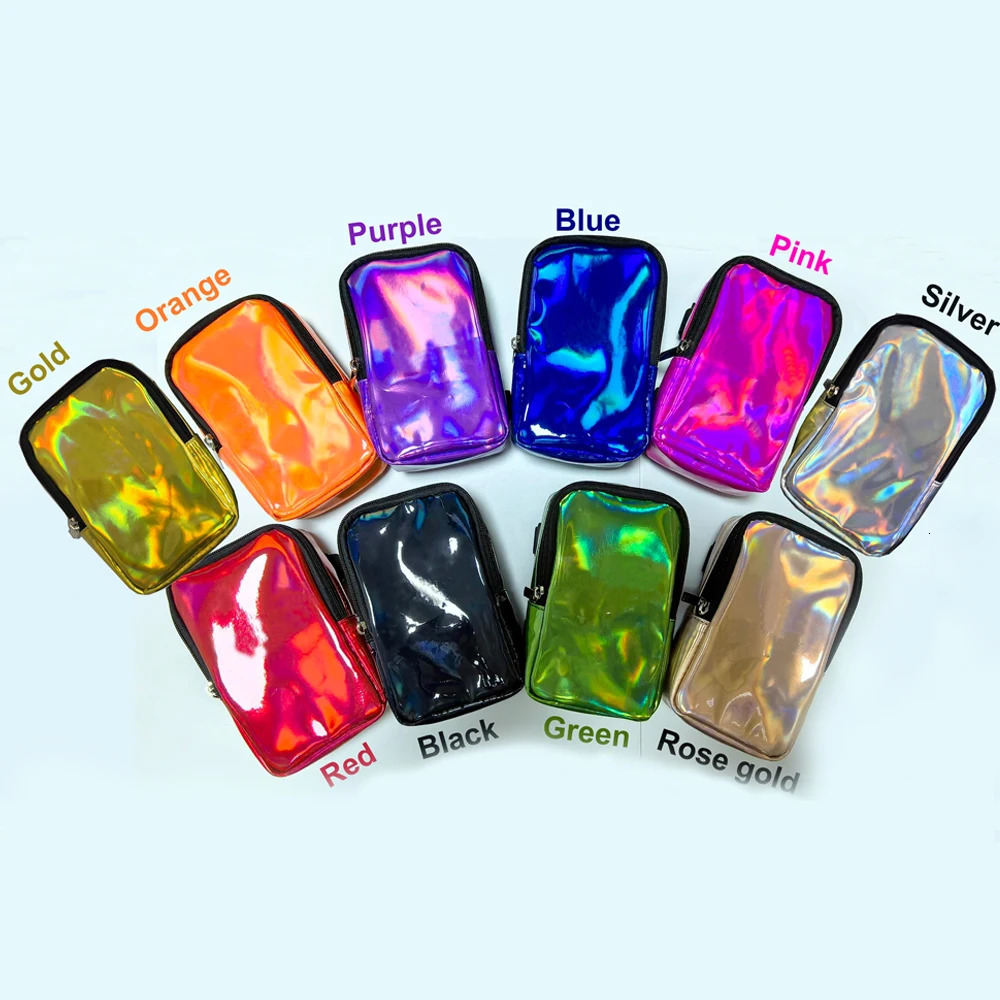 2024 Carnival Thigh Bag Holographic Thigh Bag for Women Adjustables Straps PU Waist Pouch Leg Bag for Carnival 250314